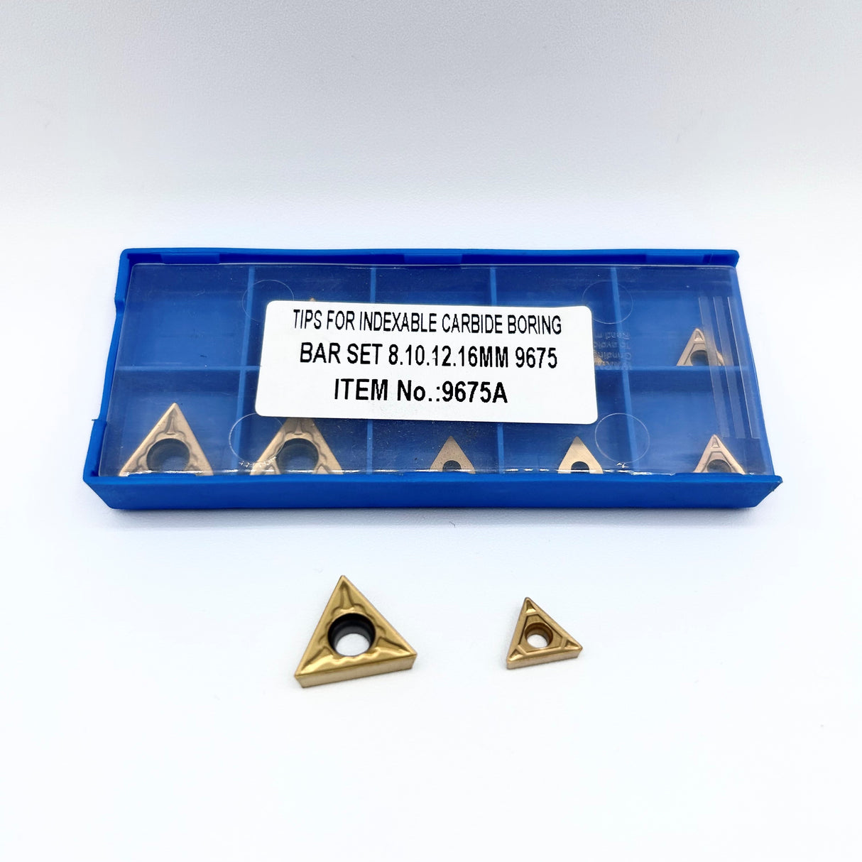 Indexable Boring Bar - 4 Piece Set - 9675A Inserts