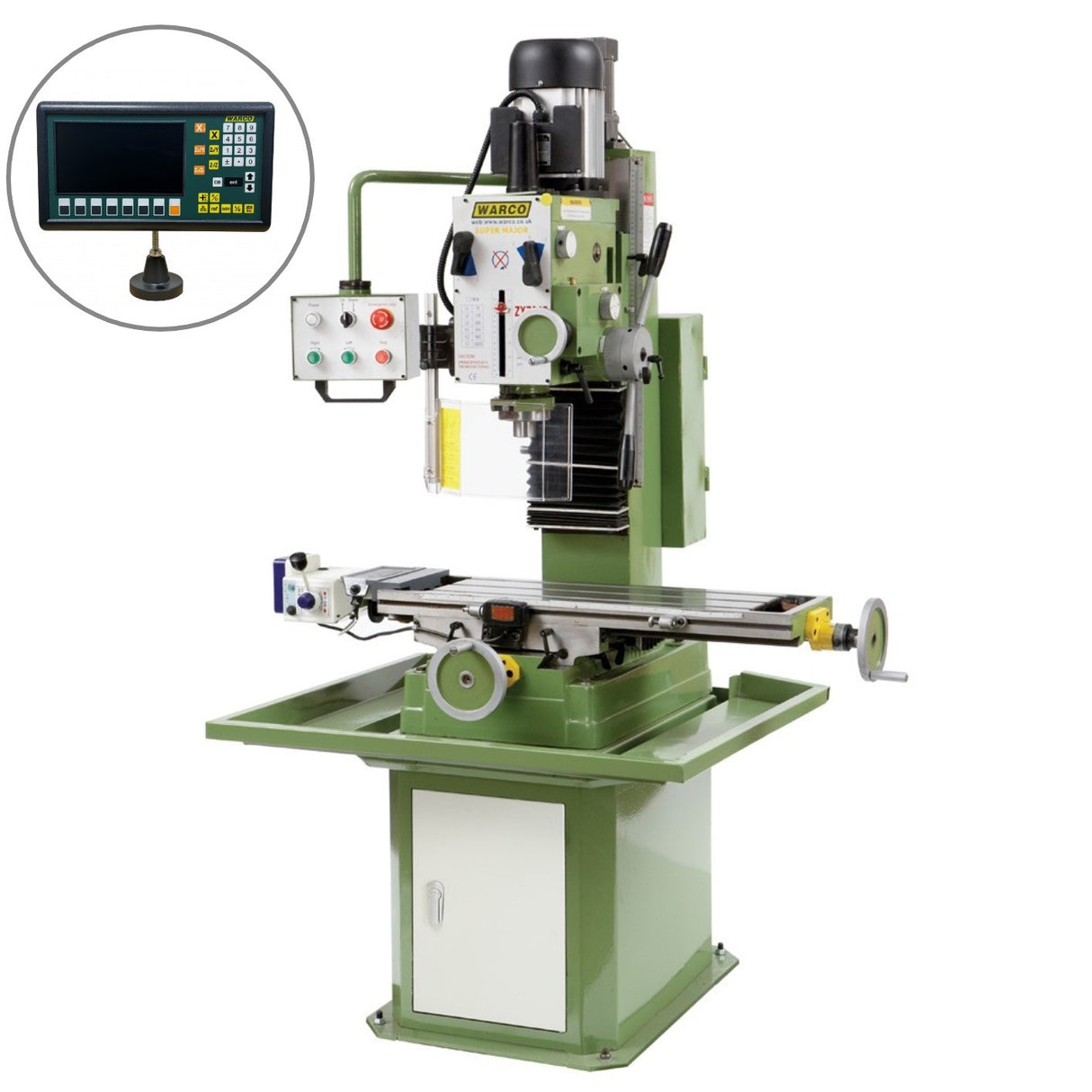 Super Major Milling Machine with DRO - R8