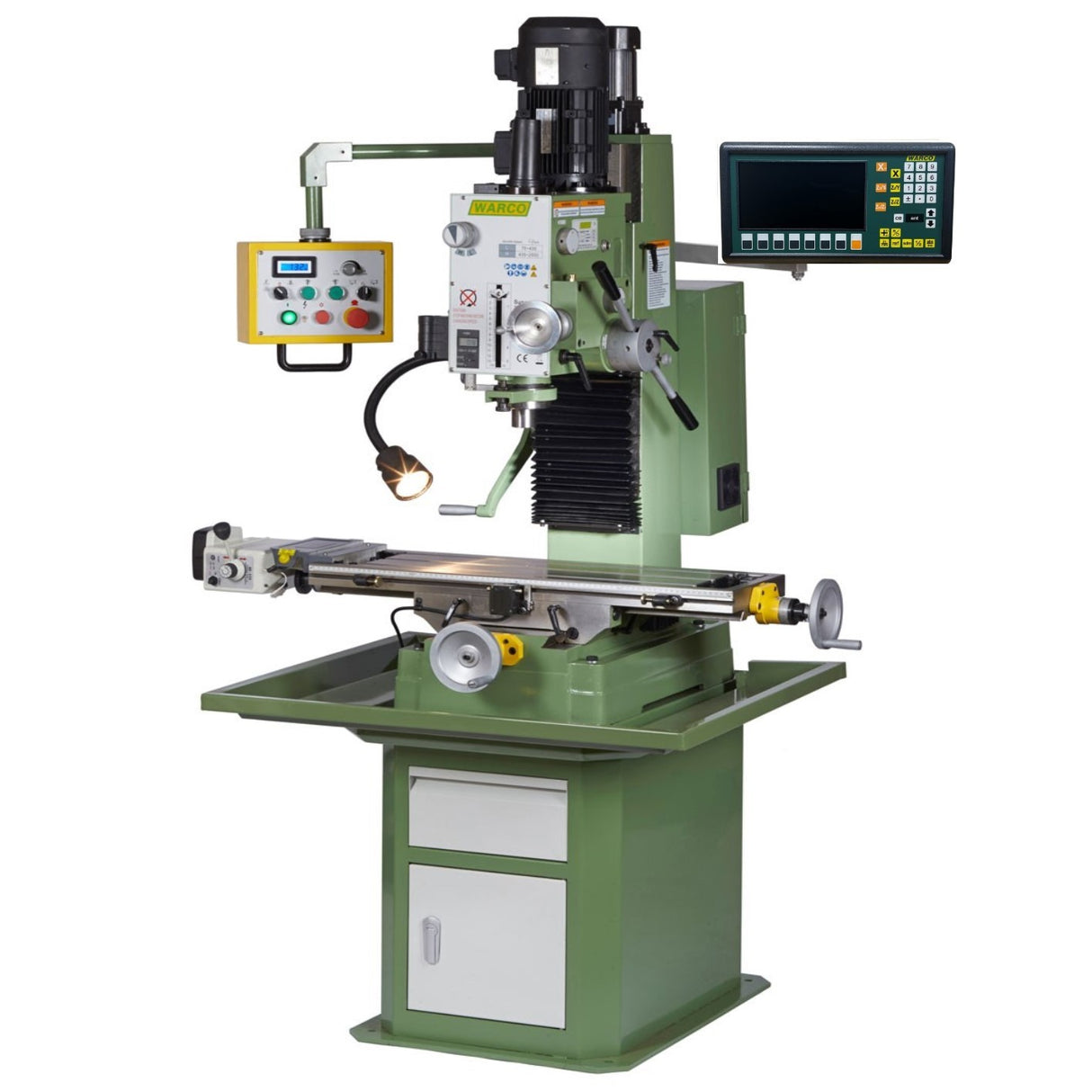 Super Major Vario Mill 3 axes Dro - R8