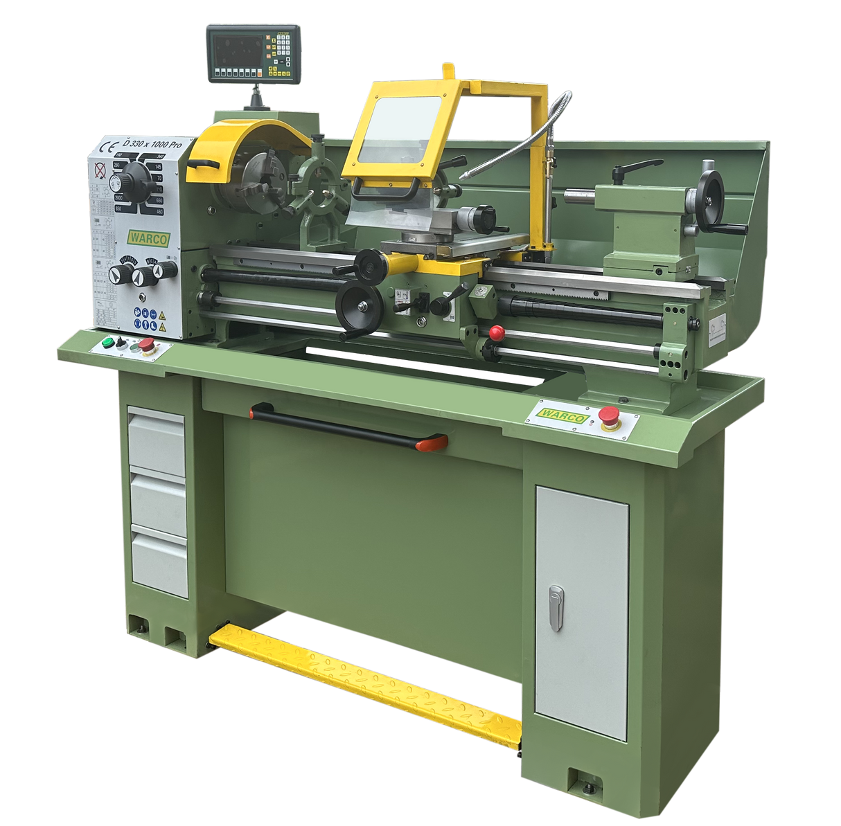 D330 Pro Gear Head Lathe (with stand & DRO)