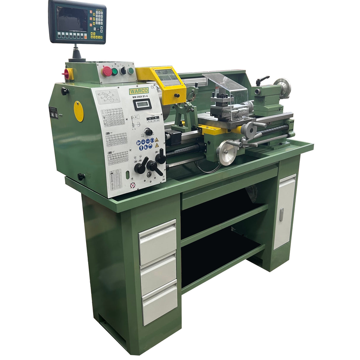 WM 290V Lathe Variable Speed (with stand and DRO)