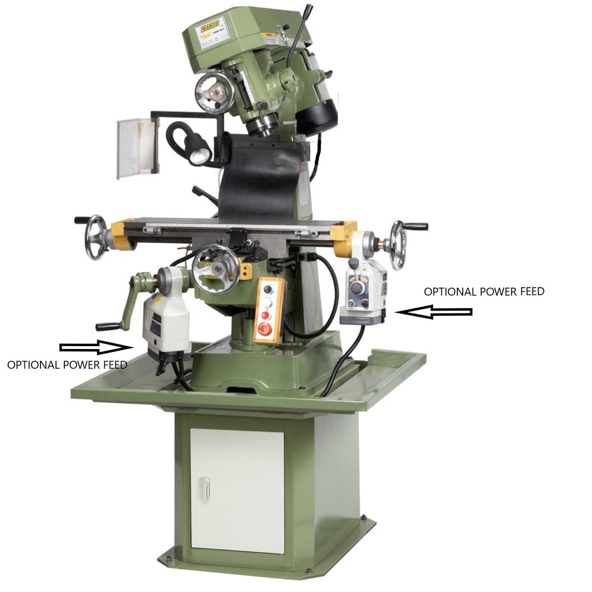 VMC Milling Machine DRO - Turret Mill (240V)