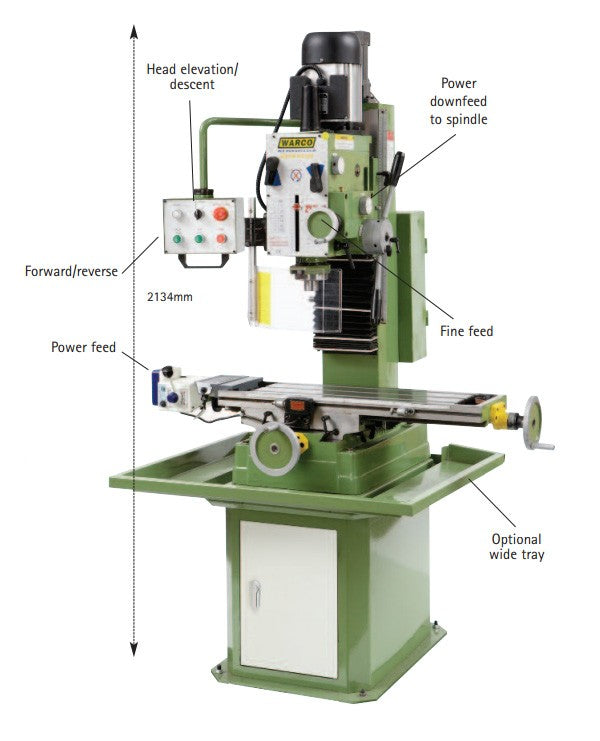 Super Major Milling Machine - R8