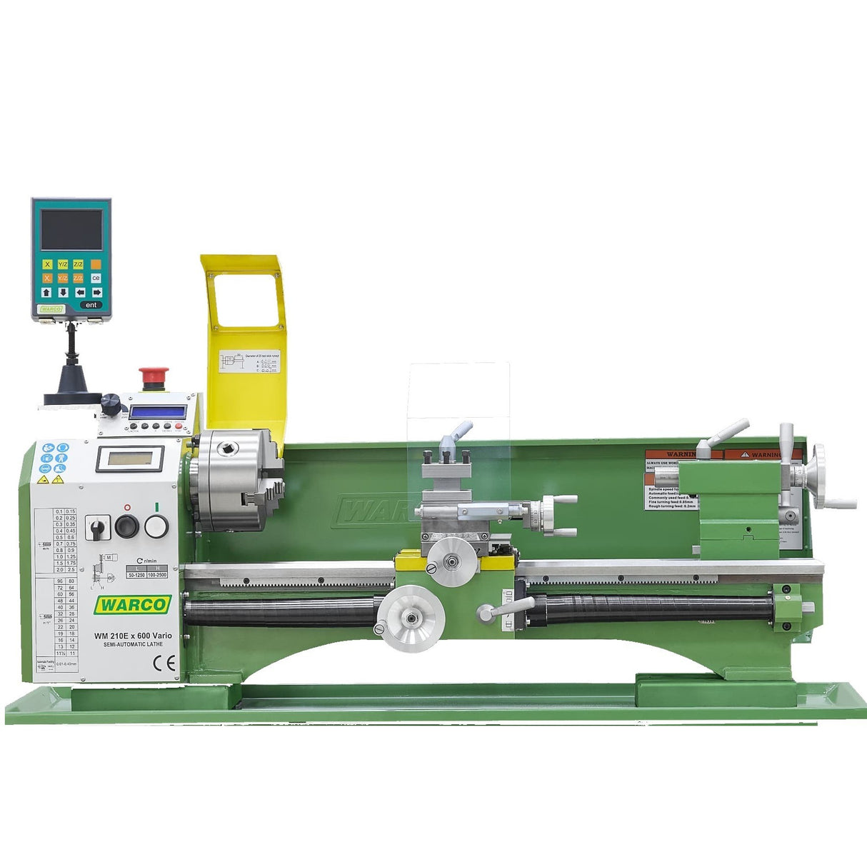 D210EL Electronic Leadscrew Lathe with DRO