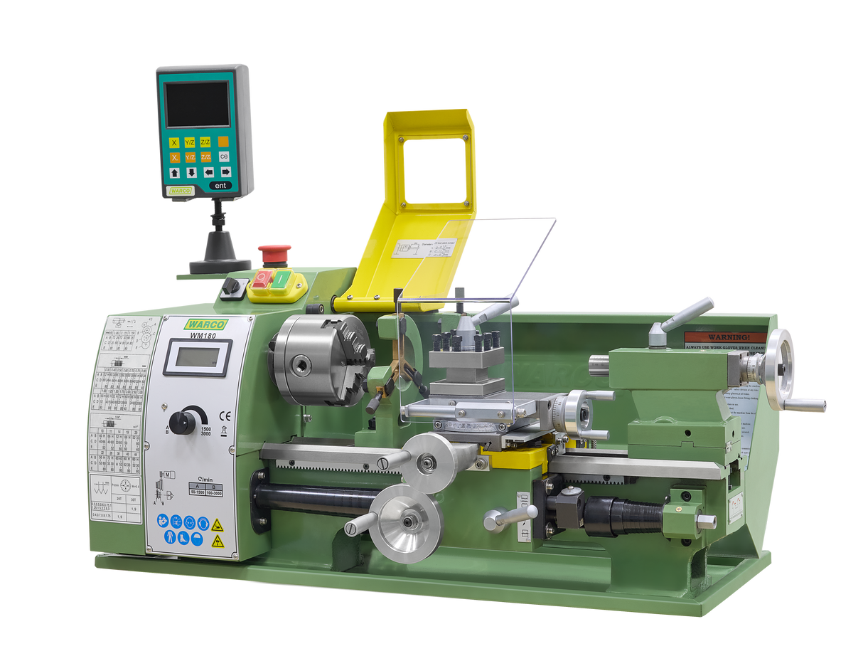 WM180 Lathe with DRO