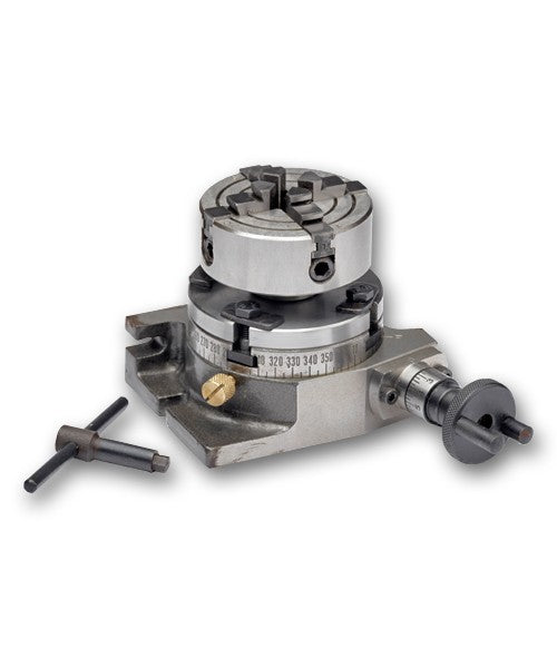4 Jaw Chuck & Backplate - 70mm for Rotary Tables