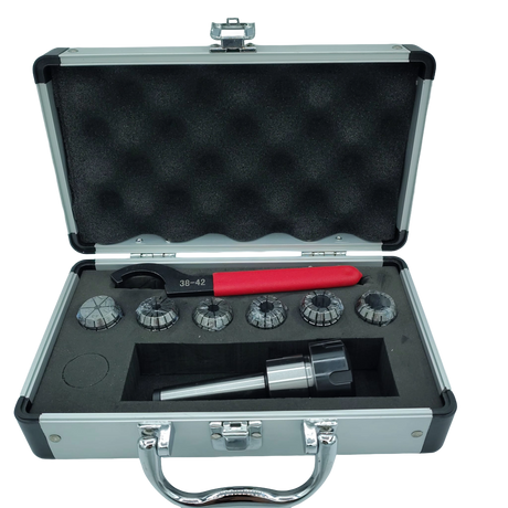 ER25 Collet Chuck & Collets Set - 2MT - Warco