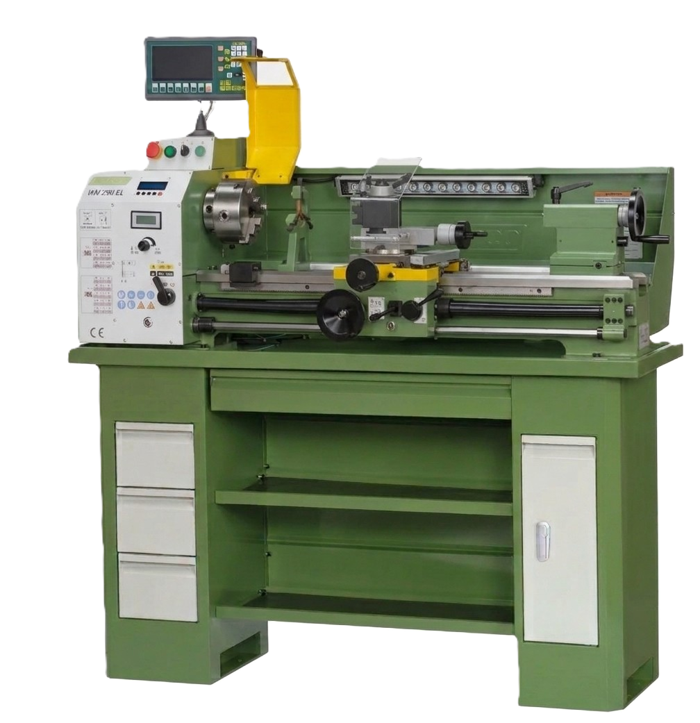 D290EL Electronic leadscrew Lathe