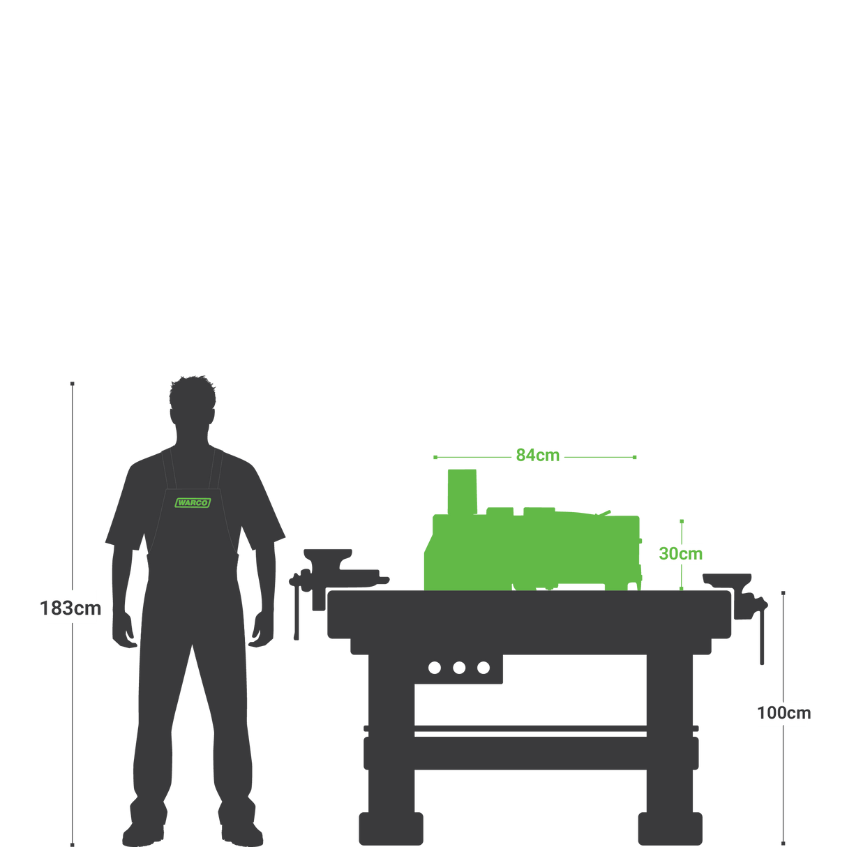 image of Super Mini Lathe with DRO - Warco