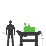 image of WM180 Lathe with DRO - Warco