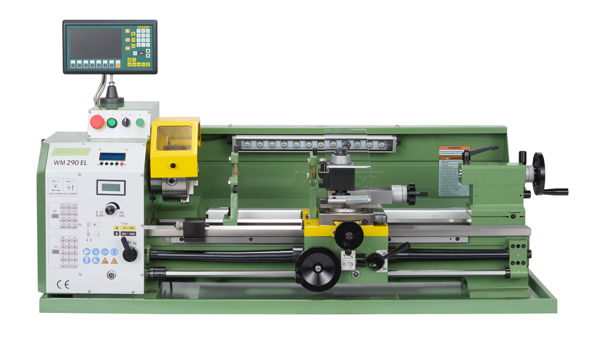 D290EL Electronic leadscrew Lathe